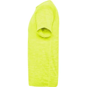 Camiseta técnica para hombre Roly AUSTIN, color amarillo flúor vigoré