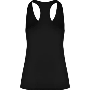 Camiseta técnica de tirantes para mujer Roly AIDA, color negro