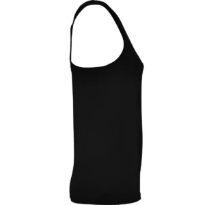 Camiseta técnica de tirantes para mujer Roly AIDA, color negro
