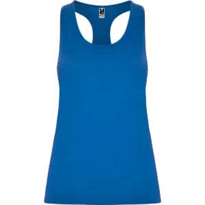 Camiseta técnica de tirantes para mujer Roly AIDA, color royal
