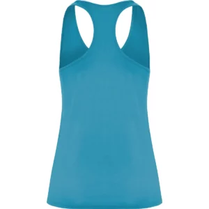 Camiseta técnica de tirantes para mujer Roly AIDA, color turquesa