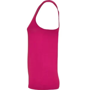 Camiseta técnica de tirantes para mujer Roly AIDA, color rosetón