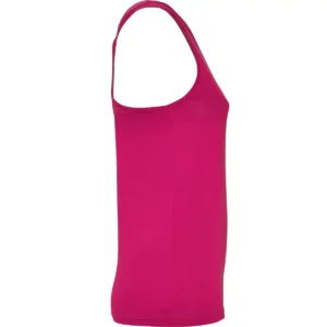 Camiseta técnica de tirantes para mujer Roly AIDA, color rosetón