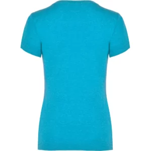 Camiseta de manga corta para mujer Roly FOX WOMAN, color turquesa vigoré