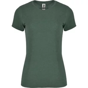 Camiseta de manga corta para mujer Roly FOX WOMAN, color verde botella vigoré