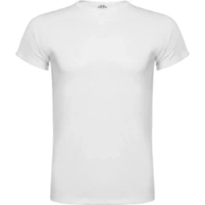 Camiseta de manga corta para hombre Roly SUBLIMA, color blanco