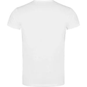 Camiseta de manga corta para hombre Roly SUBLIMA, color blanco