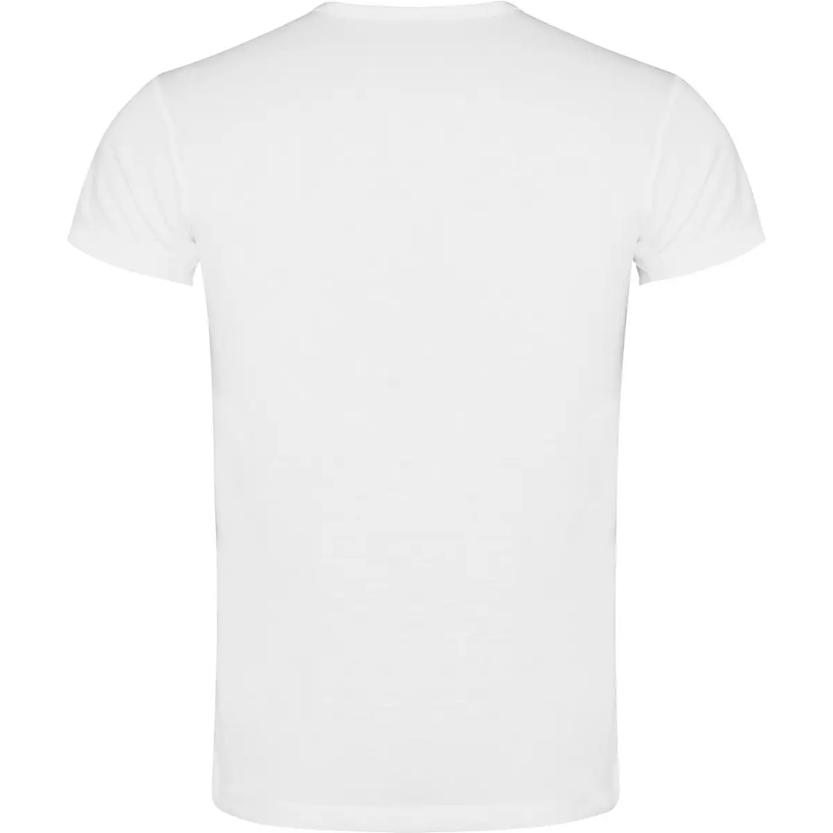 Camiseta de manga corta Hombre Roly SUBLIMA 5 Camiseta de manga corta para hombre Roly SUBLIMA, color blanco