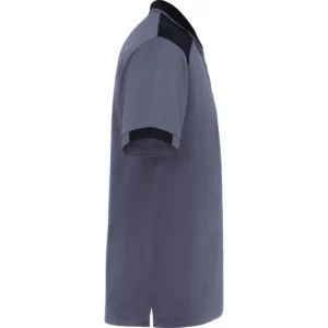 Polo Roly SAMURAI en plomo y negro, vista lateral opuesta