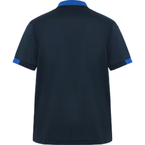 Polo Roly SAMURAI en azul marino y azul royal, vista trasera