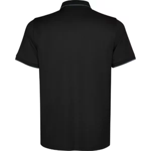 Polo Roly SIAN en negro, vista trasera