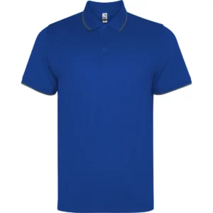 Polo Roly SIAN en azul royal, vista frontal