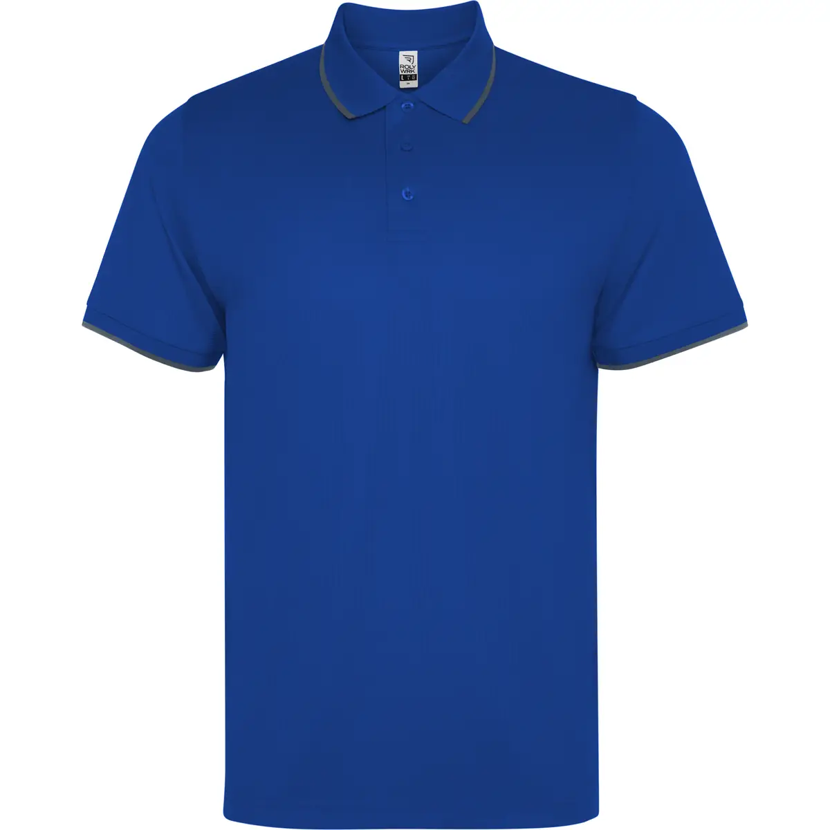 Polo técnico unisex Roly SIAN 13 Polo Roly SIAN en azul royal, vista frontal