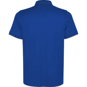 Polo Roly SIAN en azul royal, vista trasera