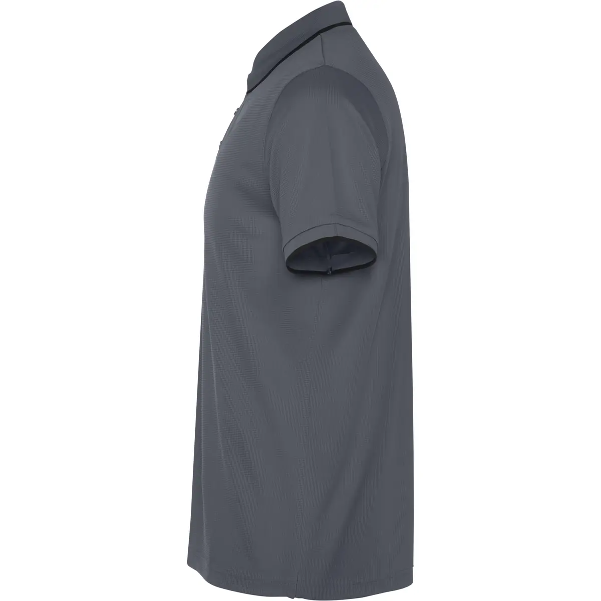 Polo técnico unisex Roly SIAN 18 Polo Roly SIAN en plomo, vista lateral