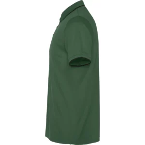 Polo Roly SIAN en verde botella, vista lateral