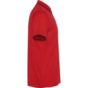 Polo Roly SIAN en rojo, vista lateral opuesta