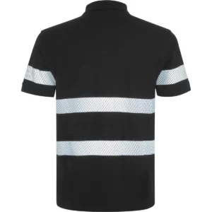 Polo Roly FORAN en negro, vista trasera