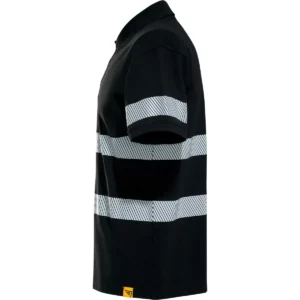 Polo Roly FORAN en negro, vista lateral