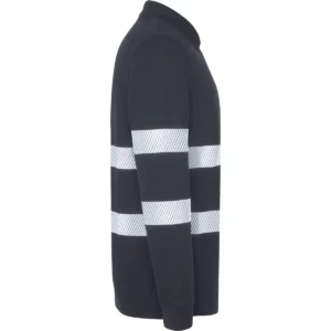 Polo Roly FORAN L/S en plomo de manga larga, vista lateral opuesta