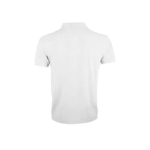 Polo Sol’s PRIME MEN en color Blanco, vista trasera