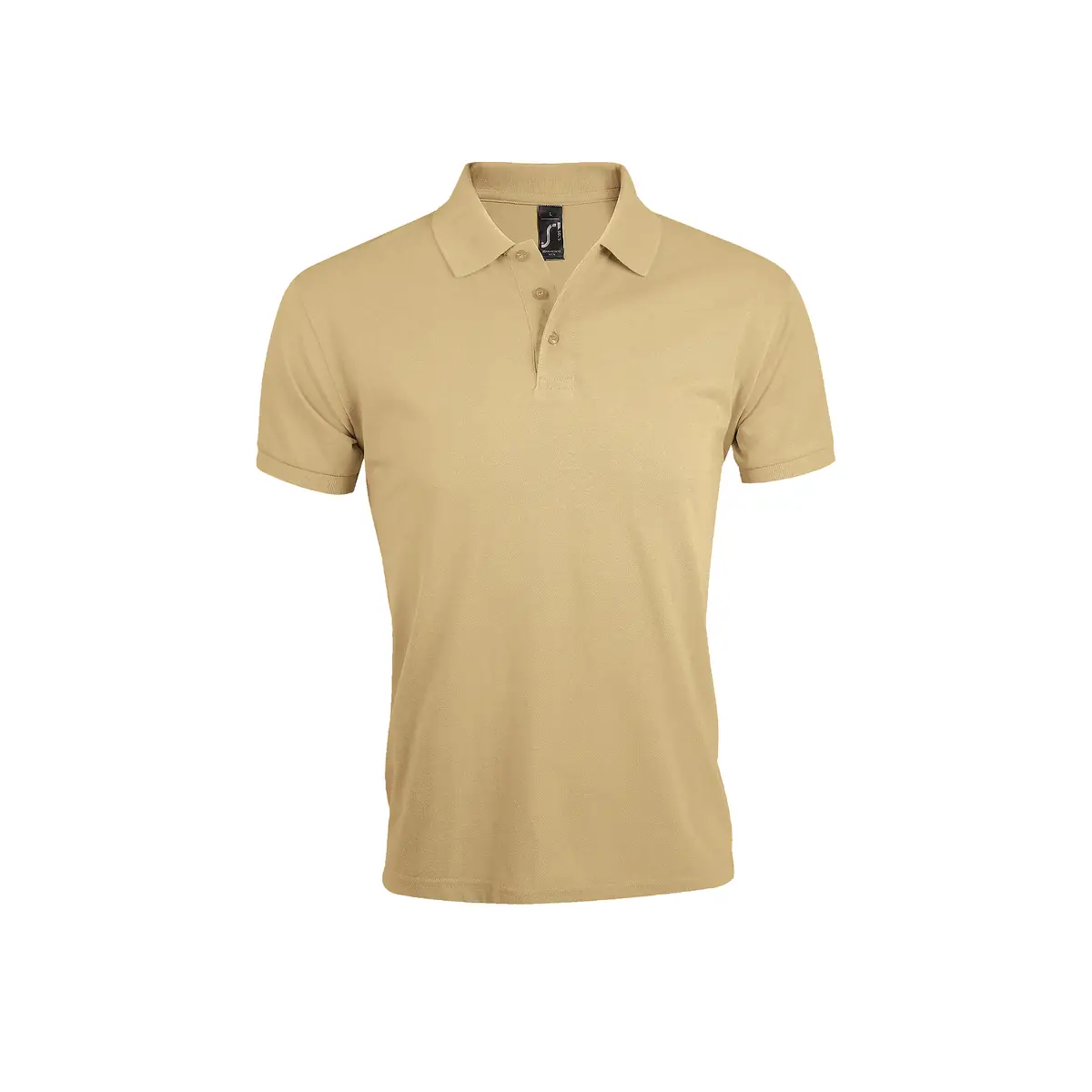 Polo hombre SOL’S PRIME MEN 00571 25 Polo Sol’s PRIME MEN en color Arena, vista frontal