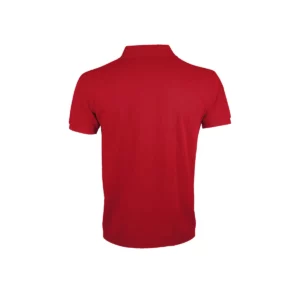 Polo Sol’s PRIME MEN en color Rojo, vista trasera