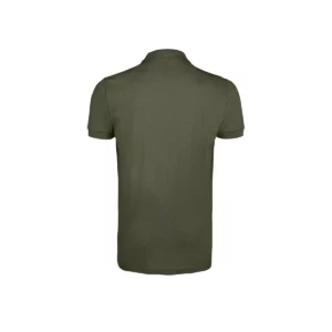 Polo Sol’s PRIME MEN en color Army, vista trasera