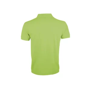 Polo Sol’s PRIME MEN en color Verde manzana, vista trasera