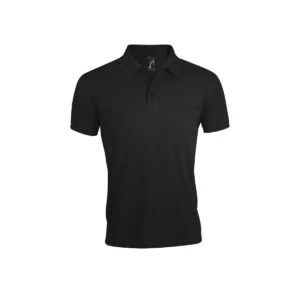 Polo Sol’s PRIME MEN en color Negro, vista frontal
