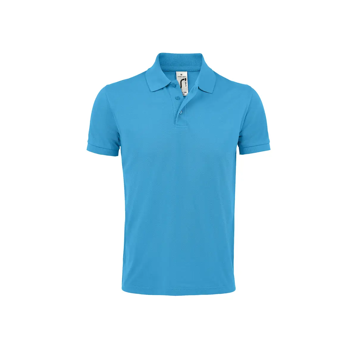 Polo hombre SOL’S PRIME MEN 00571 46 Polo Sol’s PRIME MEN en color Aqua, vista frontal
