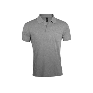 Polo Sol’s PRIME MEN en color Gris mezcla, vista frontal
