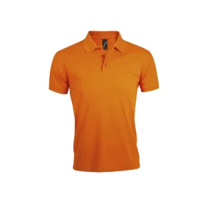 Polo Sol’s PRIME MEN en color Naranja, vista frontal