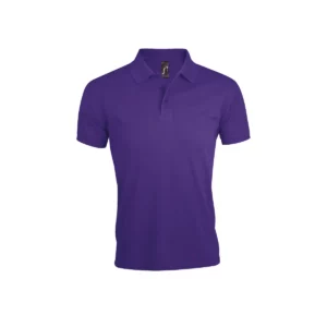 Polo Sol’s PRIME MEN en color Morado oscuro, vista frontal
