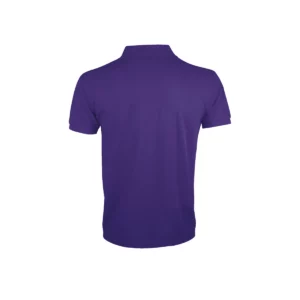 Polo Sol’s PRIME MEN en color Morado oscuro, vista trasera