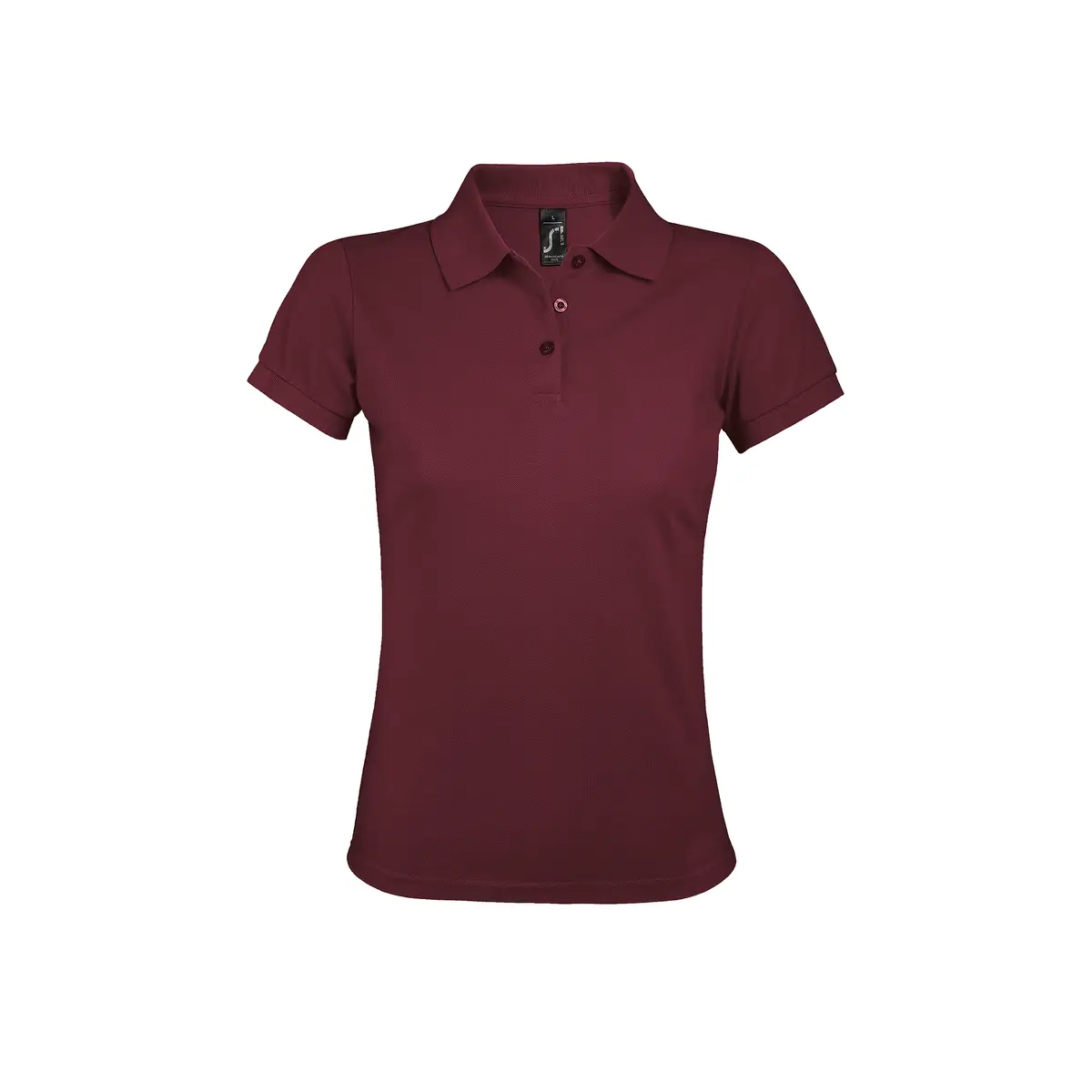 Polo mujer SOL’S PRIME WOMEN 00573 24 Polo Sol’s PRIME WOMEN en color Burdeos, vista frontal