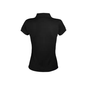 Polo Sol’s PRIME WOMEN en color Negro, vista trasera