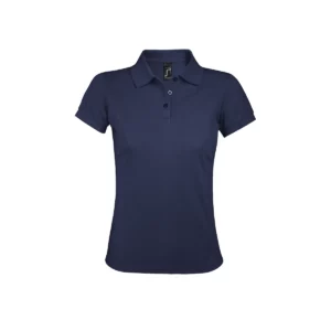 Polo Sol’s PRIME WOMEN en color French marino, vista frontal