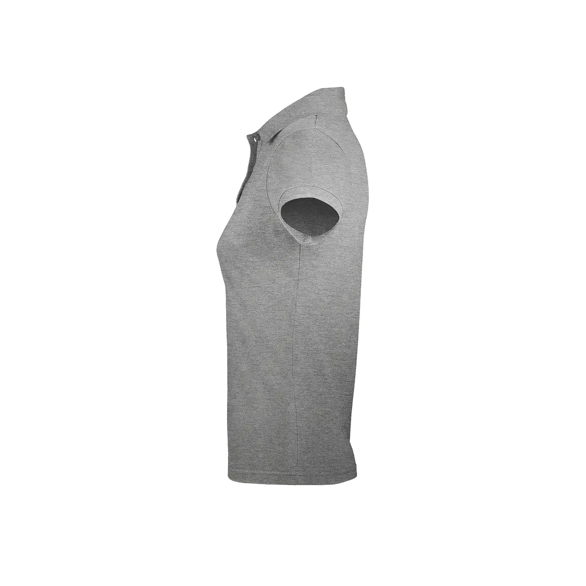 Polo mujer SOL’S PRIME WOMEN 00573 13 Polo Sol’s PRIME WOMEN en color Gris mezcla, vista lateral