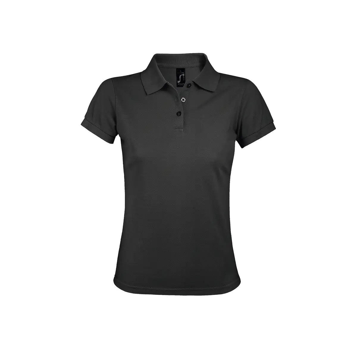Polo mujer SOL’S PRIME WOMEN 00573 15 Polo Sol’s PRIME WOMEN en color Gris oscuro, vista frontal