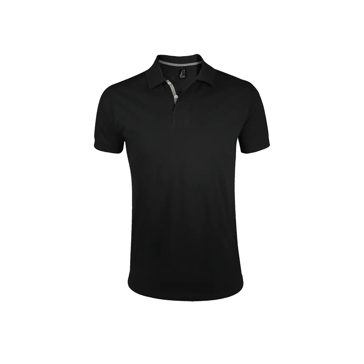 Polo hombre SOL’S PORTLAND MEN 00574 6 Polo Sol’s PORTLAND MEN en color Negro, vista frontal