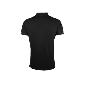 Polo Sol’s PORTLAND MEN en color Negro, vista trasera