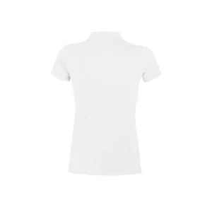 Polo Sol’s PORTLAND WOMEN en color Blanco, vista trasera
