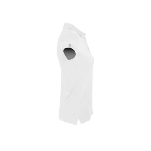 Polo Sol’s PORTLAND WOMEN en color Blanco, vista lateral