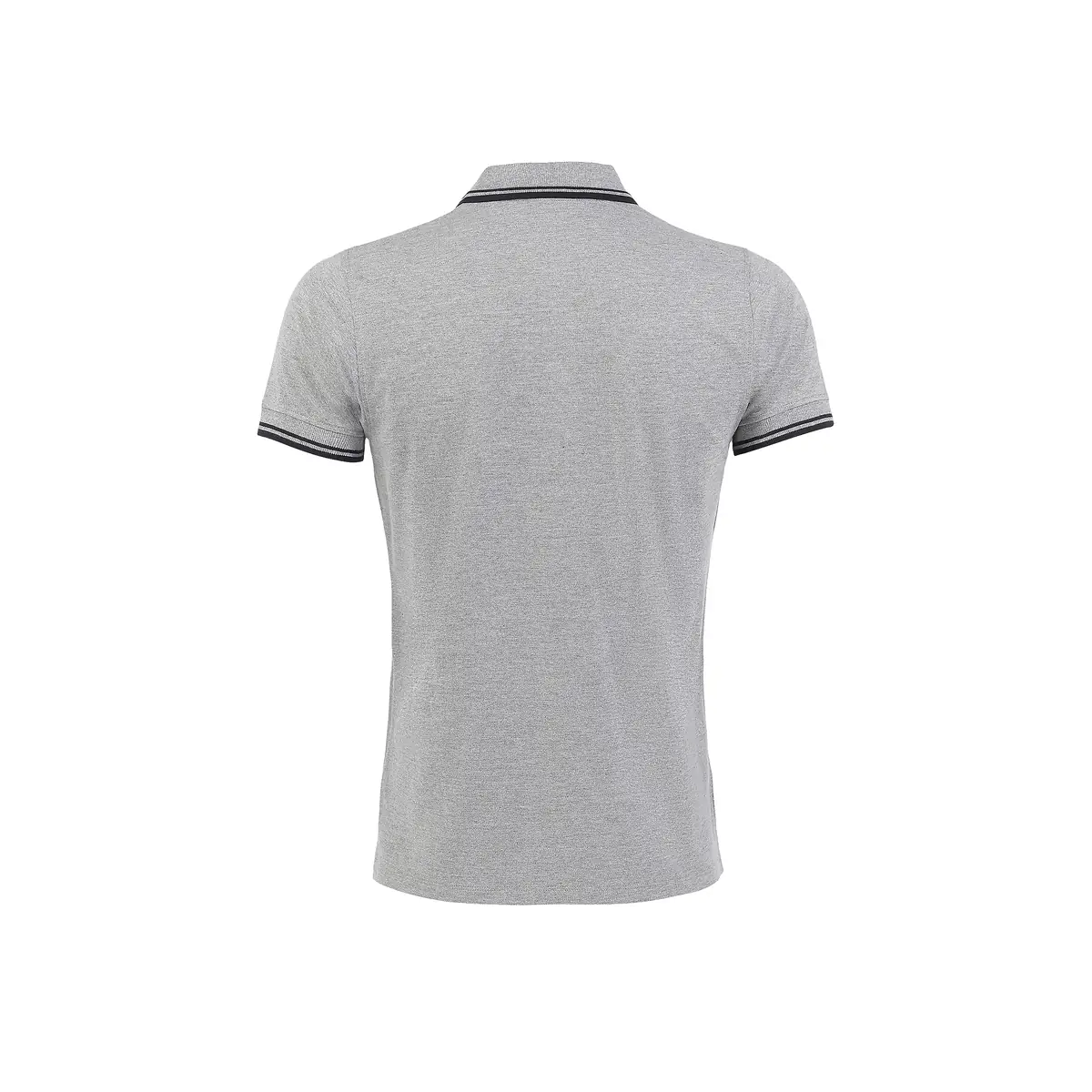 Polo hombre SOL’S PASADENA MEN 00577 20 Polo Sol’s PASADENA MEN en color Gris/Azul marino, vista trasera