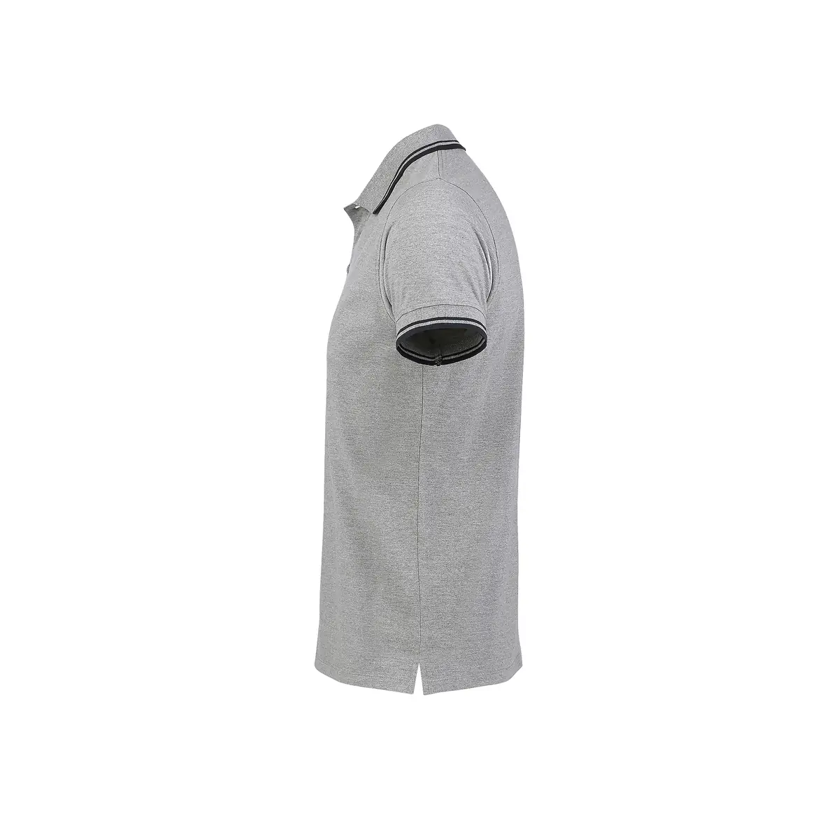 Polo hombre SOL’S PASADENA MEN 00577 19 Polo Sol’s PASADENA MEN en color Gris/Azul marino, vista lateral