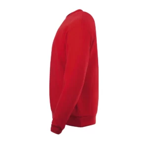 Sudadera SOL’S 01168 en Rojo, vista lateral