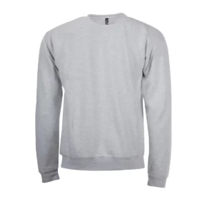 Sudadera SOL’S 01168 en Gris mezcla, vista frontal