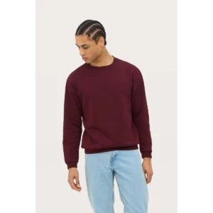 Sudadera SOL’S 01168, vista frontal con persona