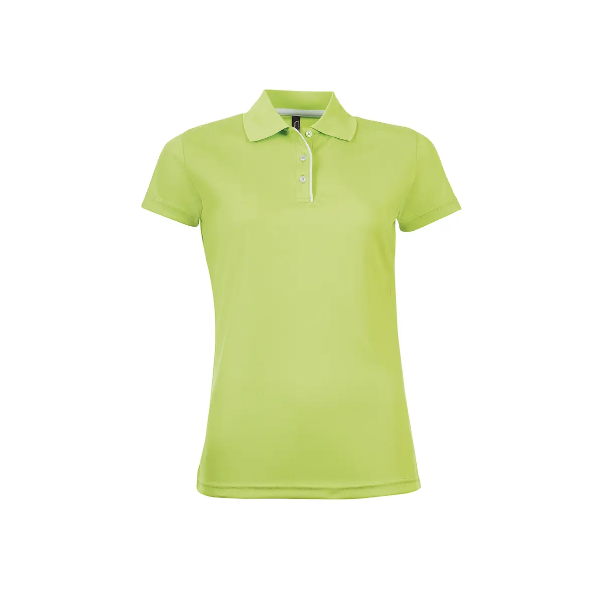 Polo mujer SOL’S PERFORMER WOMEN 01179 24 Polo Sol’s PERFORMER WOMEN en color Verde manzana, vista frontal